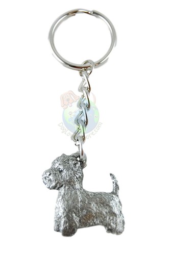 Porte clés westie - westie, en