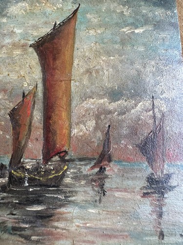 Peinture sur bois tableau - bois,
