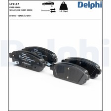 Kit de plaquettes de frein