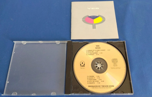 Yes 90125 édition dorée - cd,