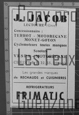 JACOB LECTOURE FRIMATIC VESPA MOTOBECANE TERROT  publicité 1961 advert  