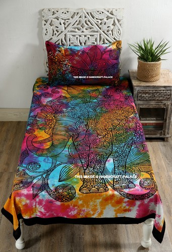 Bohème mandala indien drap - bohème,