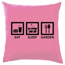Eat Sleep Jardin - Coussin -