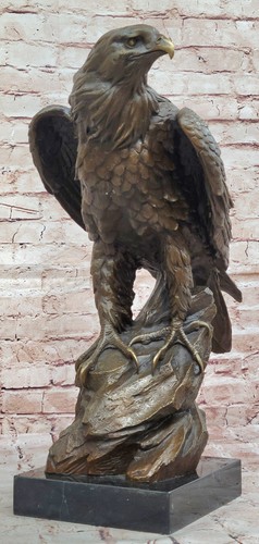 Statue sculpture bronze - statue, aigle