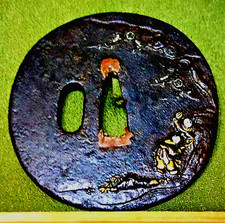 tsuba Japon Antique Période