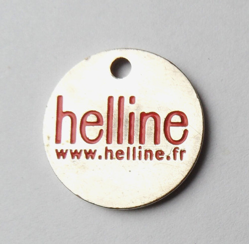 Jeton caddie métal - de, helline