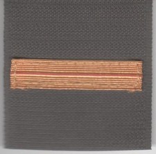 GALON Militaire Grade de poitrine pour ADJUDANT / ADJUDANT CHEF Armée de Terre