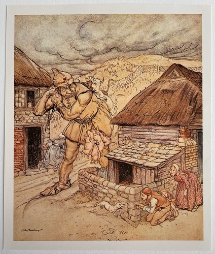 Arthur rackham steel - arthur, contes