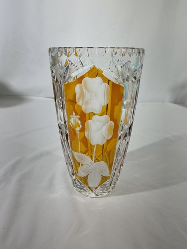 Vase cristal bohème art - vase,