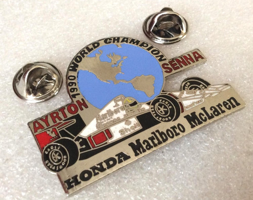 Pin ayrton senna 1990 - ayrton,
