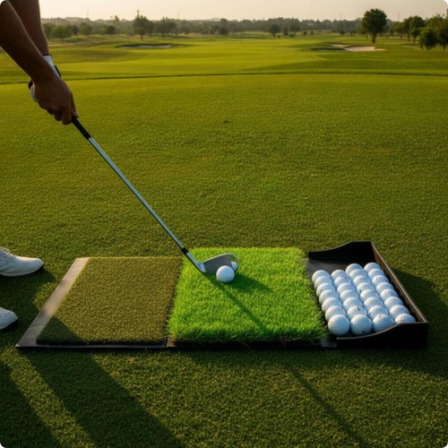 Tapis golf trois - de,