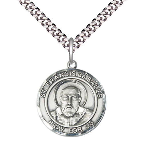 Sterling silver saint francis - saint,