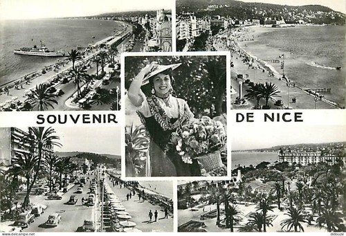 Carte postale nice - carte,