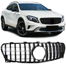 Calandre look AMG GT noir MERCEDES GLA X156 phase 1 de 11/2013 à 01/2017 Logo