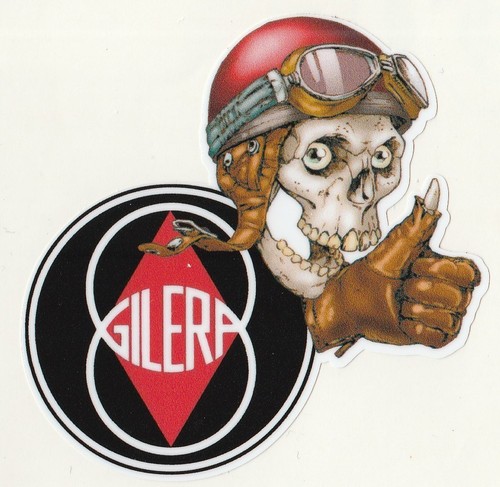 Gilera right skull droit - gilera,