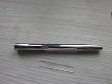 Stylo plume Waterman  Facettes plume or Flash clip plat chromé chromed FP