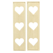 3 Cœur Fenêtre Volets 2