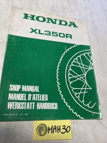 Honda xl350r 1985 350 - honda,