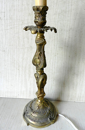 Ancien bougeoir bronze - bougeoir, en