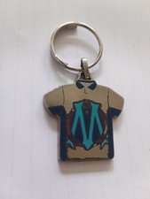 Porte-clés métal Maillot Football OLYMPIQUE DE MARSEILLE OM Keychain Vintage