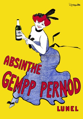Affiche poster absinthe - ,