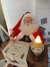 Grand Automate Père Noël Holiday Créations Animé 