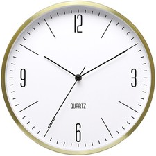 Horloge murale silencieuse en