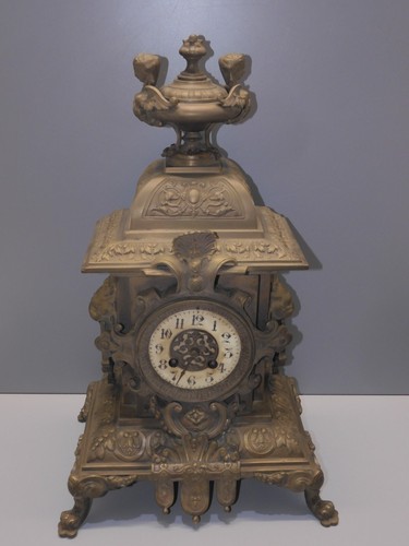Ancienne pendule bronze - pendule,