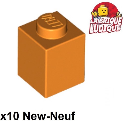 Lego 10x brique - 10x, 1x1