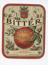 ANCIENNE ETIQUETTE APERITIF