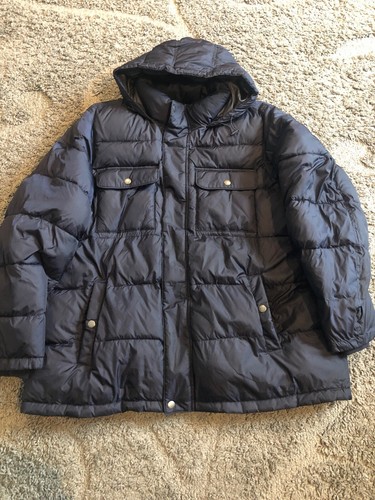 Tommy hilfiger navy down - tommy, coat