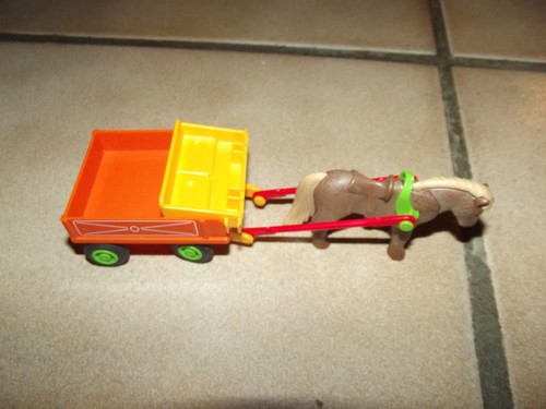 Playmobil 7493 charrette poney - playmobil,