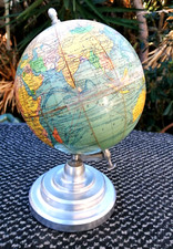 mappemonde, globe terrestre Forest années 50/60