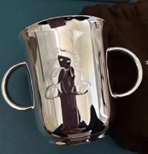 christofle   Timbale  Gobelet Non  Gravé . Modèle Charlie Bear -New Boîte