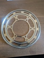 Protége carter garde chaîne de plateau  acier chromé vélo ancien vintage