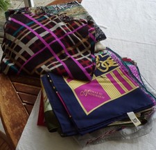 Lot de Foulards en Soie et