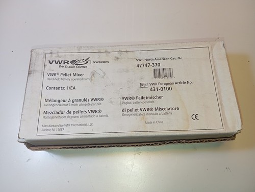 Vwr 47747 370 mélangeur - vwr, 47747-370