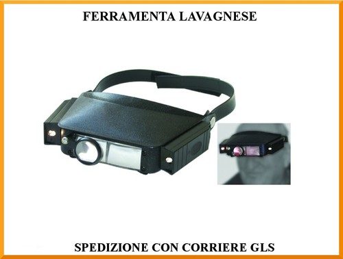 Visière binoculaire 4x - visière, 3x