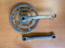 ancien velo pédalier course altes fahrrad old bike bici antique 44 dents 165 MM