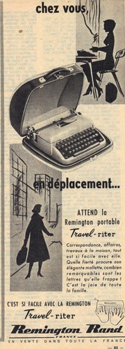 Advertising 1956 remington - 1956,