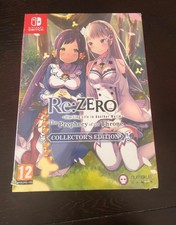 Re:ZERO The Prophecy of the Throne - Collector's Edition (Nintendo Switch, 2021)