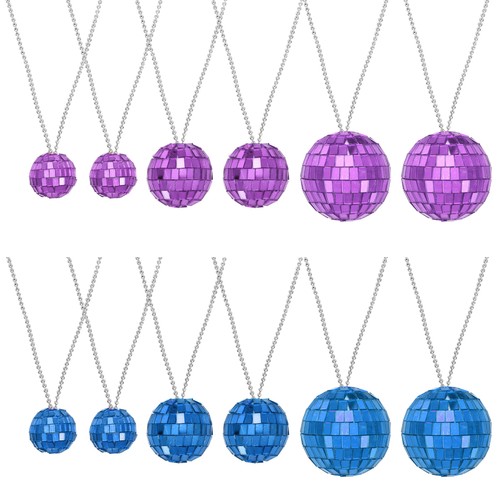 Pcs collier boule disco - pcs,