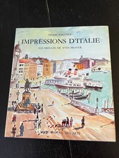 " Impressions d'Italie" illustré par YVES BRAYER  Ed. 1984