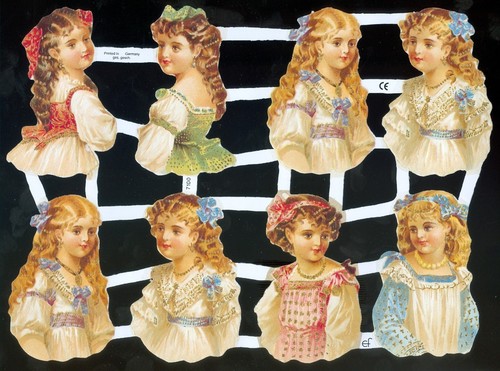Victorian style die cut - style,