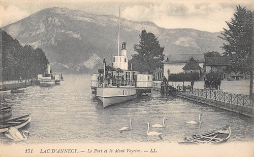 Cpa lac annecy - cpa, d'annecy