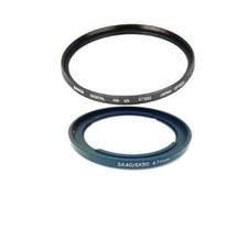 67mm UV Filter + Adapter for