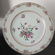 Assiette XVIIIè Compagnie Des