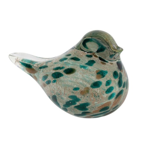Presse papier verre moineau