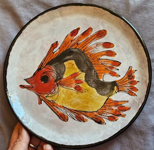 Rare assiette table signée - table,