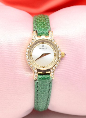 Montre femme concord jaune - montre,